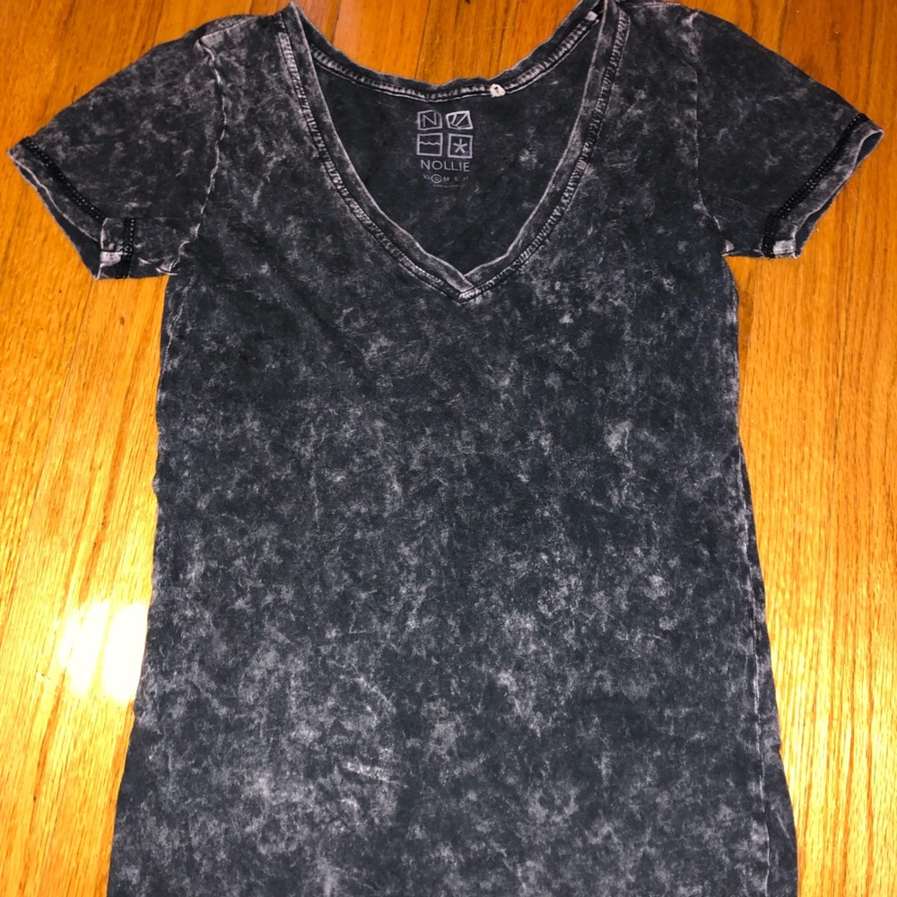Grey v neck